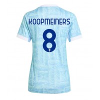 Juventus Teun Koopmeiners #8 Bortatröja Dam 2025-26 Kortärmad